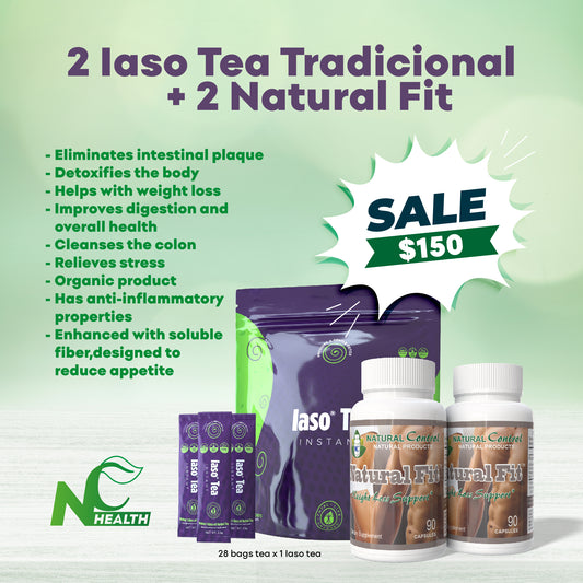 2 Iaso Tea + Natural Fit